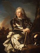 Hyacinthe Rigaud Marechal de France oil